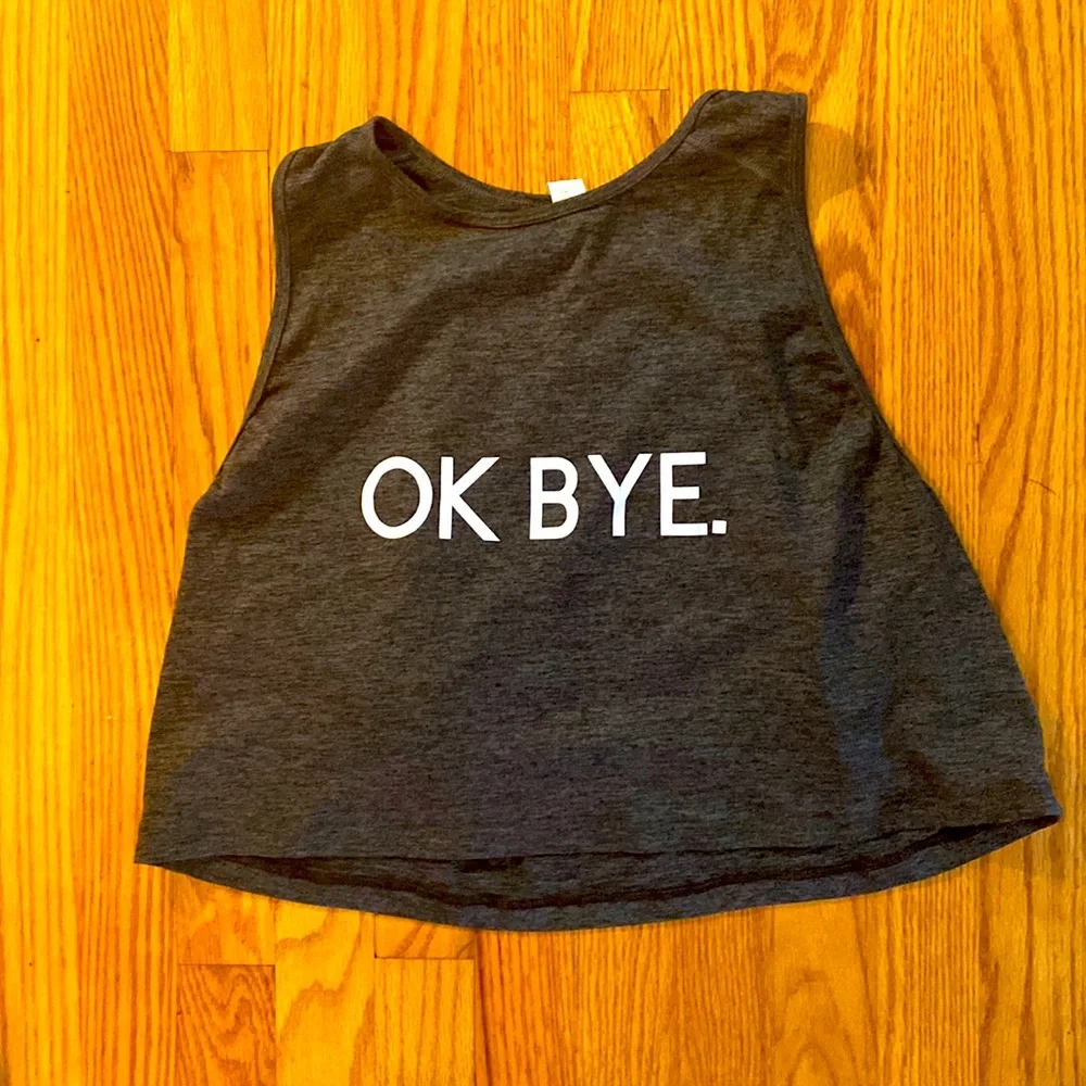 Fila cropped tank size M - Picture 1 of 3